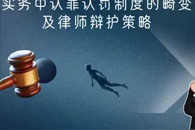 实务中认罪认罚制度的畸变及律师辩护策略（下）图片