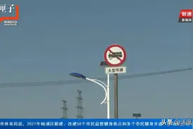 交警眼皮底下压实线，禁行标志挂10年成摆设...这座横跨上海两区的桥能管好吗？图片