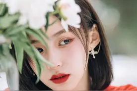 美艳小姐姐的下午茶时光，网友：你怎么这么漂亮！图片
