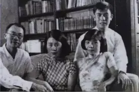 梁宗岱公开另娶，妻子沉樱怒带3孩远走台湾，30年后仍拒绝相见图片