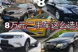 二手车导购第三期——8万元二手车怎么选？图片