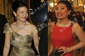 西拉米13年前参加晚宴，被泰王女儿挤出C位，后妈委屈无处说图片
