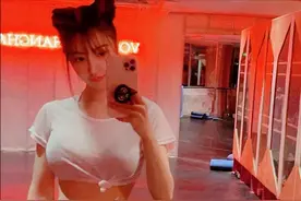 萧潇，你这身材43岁？图片