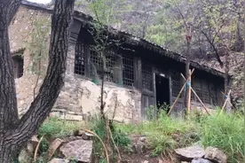 北京城郊无人古村落，杂草丛生满目荒芜，老屋棺材好瘆人图片