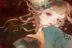 日本神级插画师弥生しろ 仙气缭绕，飘逸出尘！唯美插画作品欣赏图片