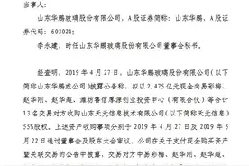 山东华鹏及董秘收警示函：信披不及时，影响投资者知情权图片