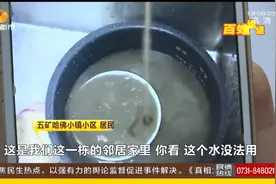 龙头流“黑泥水”、洗衣机滤网变黑…长沙五矿哈佛小镇居民很担忧！这水谁敢喝？图片