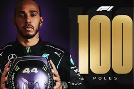 「前无古人的里程碑」汉密尔顿拿下个人F1职业生涯第100个杆位图片