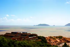 “海天佛国”普陀山图片