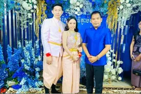 柬埔寨一名美女网红高调订婚，彩礼5亿瑞尔、别墅值500万美元图片