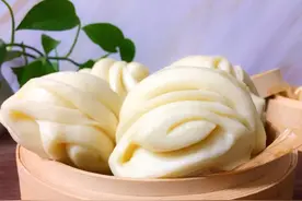 家常大花卷这样做太好吃啦！一卷一压，层次分明松软有食欲图片