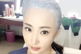 原来“光头”都是化出来的，真的天衣无缝图片