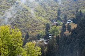 云烟成雨 雨后的榆中县兴隆山竟然这么美图片