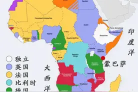 1960年非洲17个国家独立，你了解多少，绝大多数是法国殖民地图片