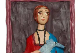 国外手工爱好者 Tatiana Lazaryuk   橡皮泥作品图片