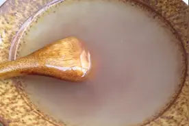 藕粉自己做，做法特别的简单，3分钟学会，吃着更放心，比买划算图片