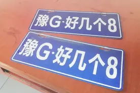 电动车挂“豫G好几个8”车牌上路 新乡男子被交警查扣视频封面