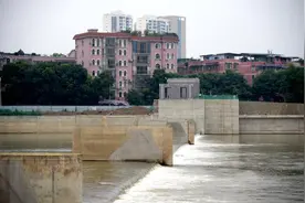 毗河3号橡胶坝改扩建工程主体工程完工！毗河卡口将拓宽至210米！图片