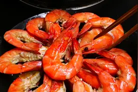 做大虾，最忌加水煮，教你正确做法，虾肉细腻不柴，味道鲜美不腥图片
