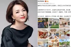 网曝董卿挂售美国六千万豪宅，占地两千平米拥有7房11卫图片