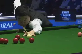 丁俊晖运气太差！0比4失利首轮出局，两周内连续3次输给唐纳德森图片