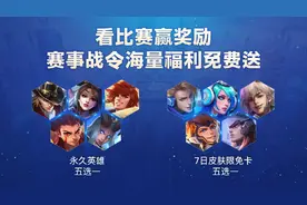 KPL赛事战令系统,主场天空战队头像框,奖励李白限定星元永久英雄图片