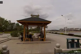 发现木结构｜吉林省延吉市新丰游园四角景观凉亭图片