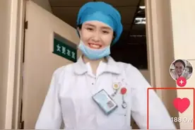 护士小姐姐“甩头”视频被188万网友点赞，白衣天使瞬间变女神图片