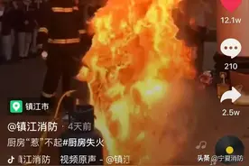 油锅起火应该放啥？凉油？盐？雪碧？安排！图片