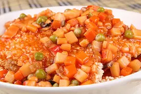 中国菜：海鲜锅巴，小时候最爱的美食之一，你还记得吗？简单做法图片