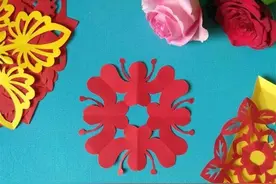 有趣的蜜蜂和蝴蝶剪纸，和孩子一起做个亲子手工吧图片