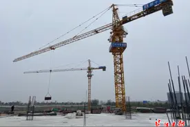 周大福两栋人才公寓主体已完工，翰宇药业吸引外地企业来汉洽谈合作图片