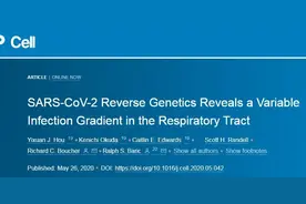Cell：利用反向遗传系统，研究人员绘制了SARS-CoV-2感染图谱图片