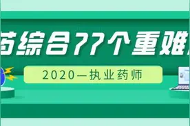 2020执业药师《中药综合知识与技能》77个重难点图片