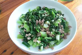 春天别放过此菜，2元1斤，明目通便止咳化痰，和肉末一炒，下饭图片
