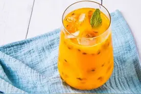 三伏天喝水首选百香果茶，成本二十几块做1罐能喝1个月，清凉解暑图片