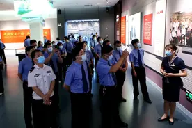 广西检察院前往广西党史纪念馆开展党史学习教育现场教学活动图片