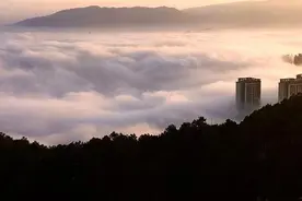 如梦如幻！重庆多地出现云雾缭绕的壮阔景象图片