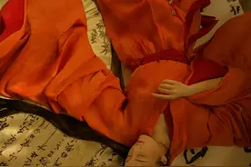 古风小姐姐壁纸丨何时仗尔看南雪，我与梅花两白头图片