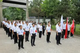 重走长征路 启航新征程——陕建十三建集团开展党史学习教育主题党日活动图片