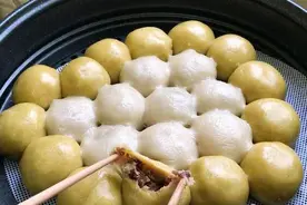 东北特色粘豆包，超详细的做法，软糯筋道不塌陷，做一次吃半个月图片