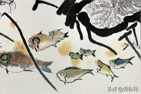 水清鱼读月，山静鸟谈天：国画花鸟艺术作品图片