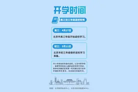 北京中高考时间及初高三开学安排出炉！图片