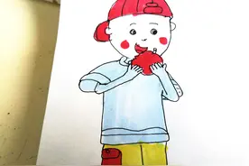 男生简笔画图片