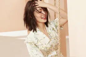 李沁剪了短发依旧美翻天！穿搭时尚感满满，女神的气质超好图片