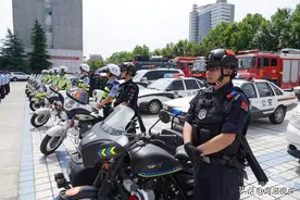 河南省洛阳市栾川县公安局巡特警大队圆满完成建党一百周年各项安保维稳工作图片