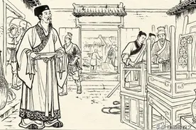 故事：郎中做衣前长后短，裁缝说理哭笑不得图片