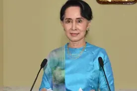昂山素季的父亲是缅甸国父、缅军之父，为何她始终无法掌握实权？图片