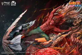 开天火影·对战系列，八门凯VS六道斑图片