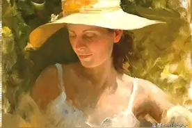 美国女画家劳里·贝兰克女性人物油画作品欣赏图片